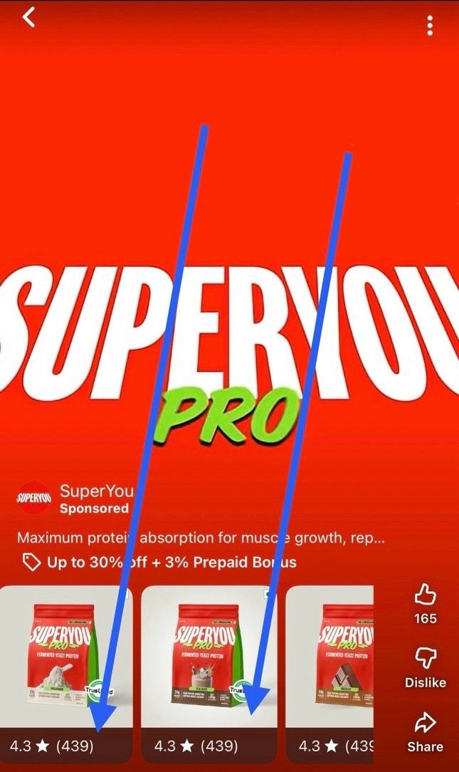 Google product rating in Youtube Shorts
