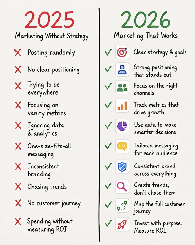 Marketing without strategy is just noise
