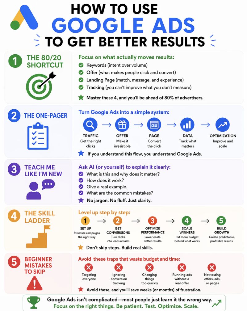 Most people use Google Ads to get clicks