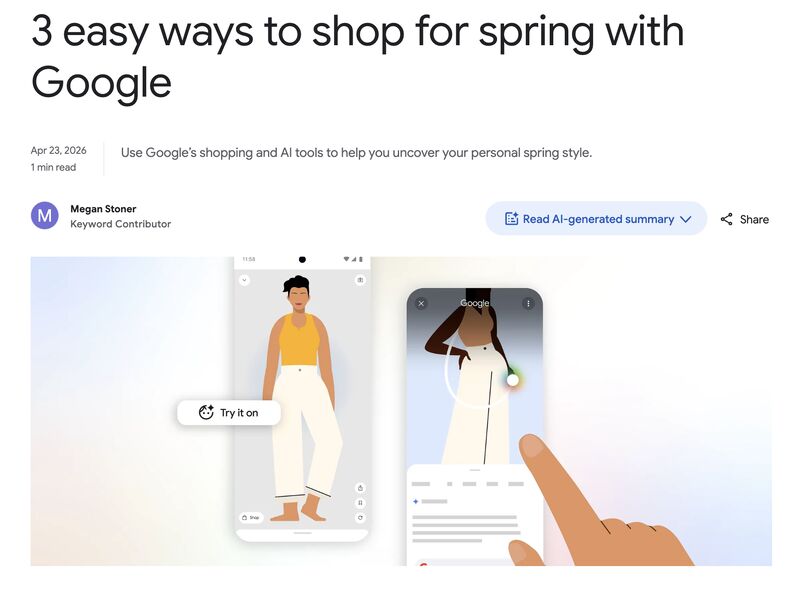 3 easy ways to shop for spring with Google