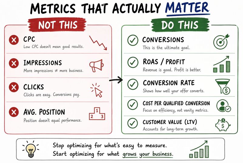 Metrics that actually matters