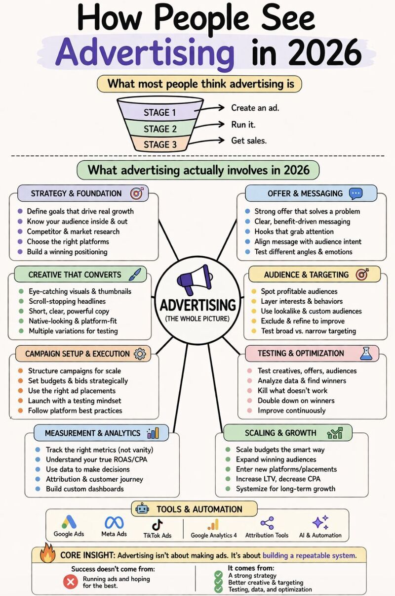 Most people think advertising is simple