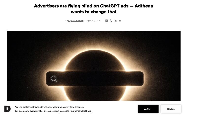 New move in the shift from search to AI advertising