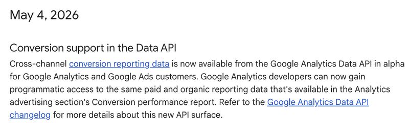Big update from Google Analytics!