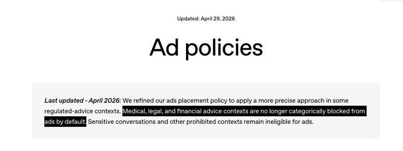 Ad policies
