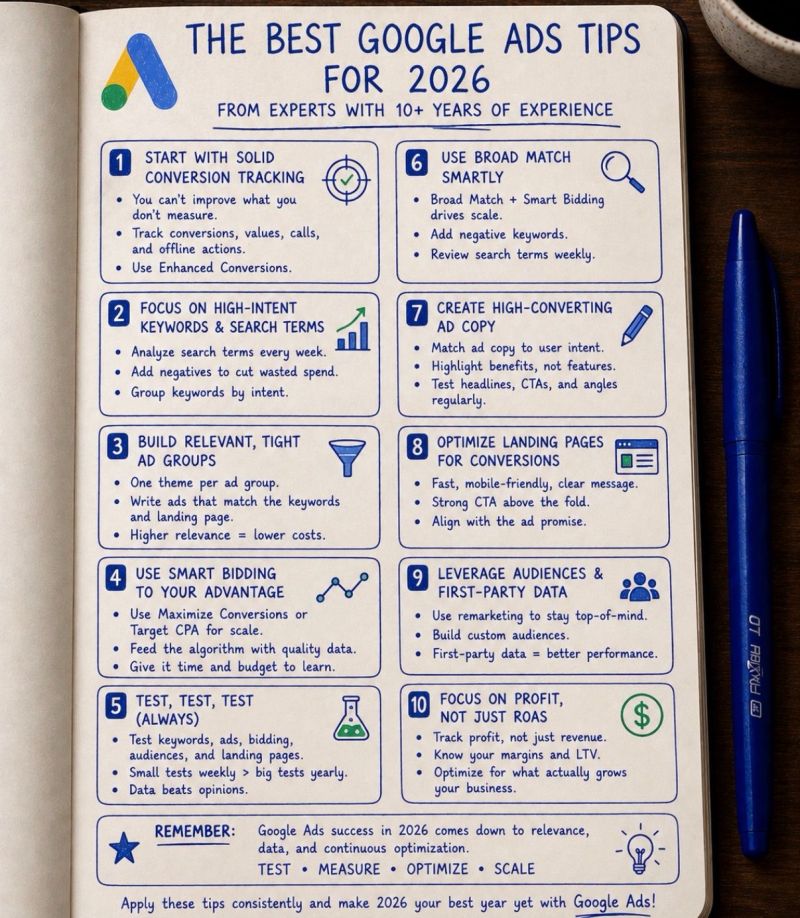 The best Google Ads tips for 2026