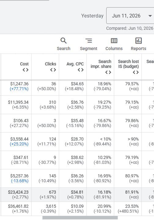 Possible Google Ads Reporting Glitch