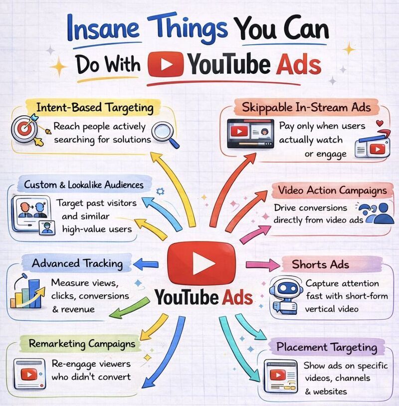 Insane Things You Can Do With YouTube Ads