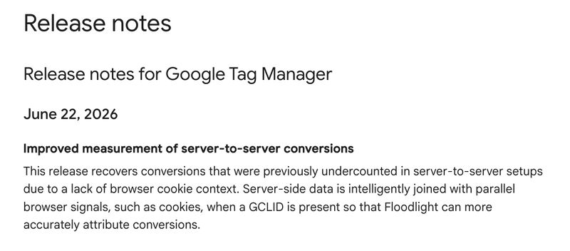 Improved measurement of server-to-server conversions