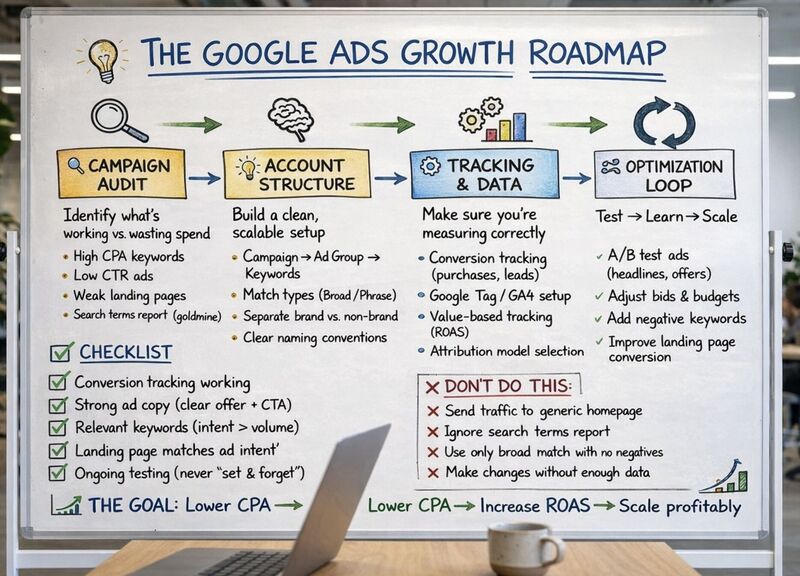 🚀 THE GOOGLE ADS GROWTH ROADMAP (2026 EDITION)