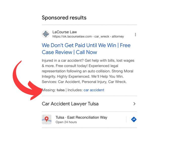 Paid Ads SERP Feature Test
