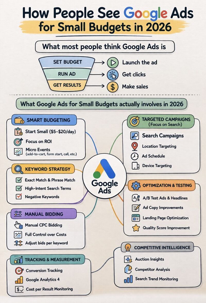 How People See Google Ads for Small Budgets in 2026