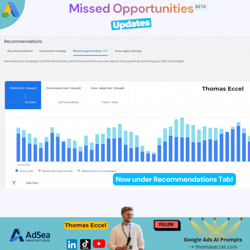 Missed Opportunities