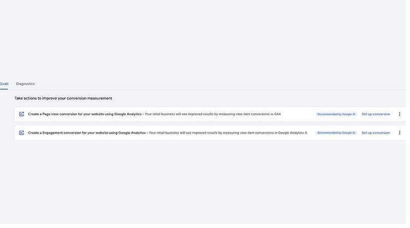 AI-powered conversion recommendations