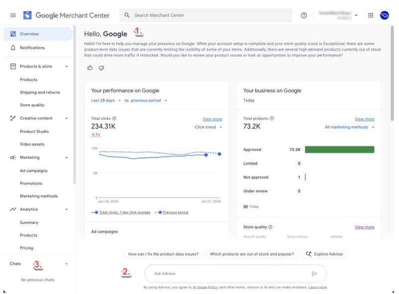 Google Adds More AI to Merchant Center