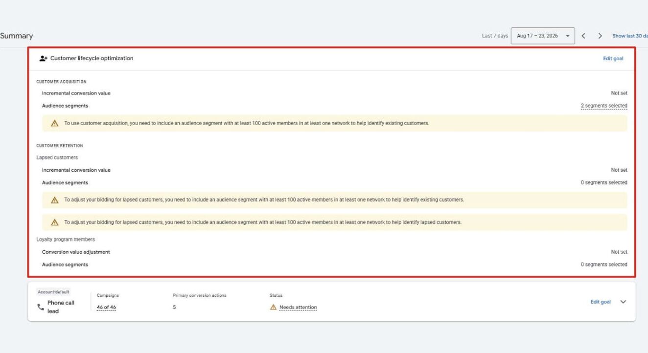 Lifecycle Optimization