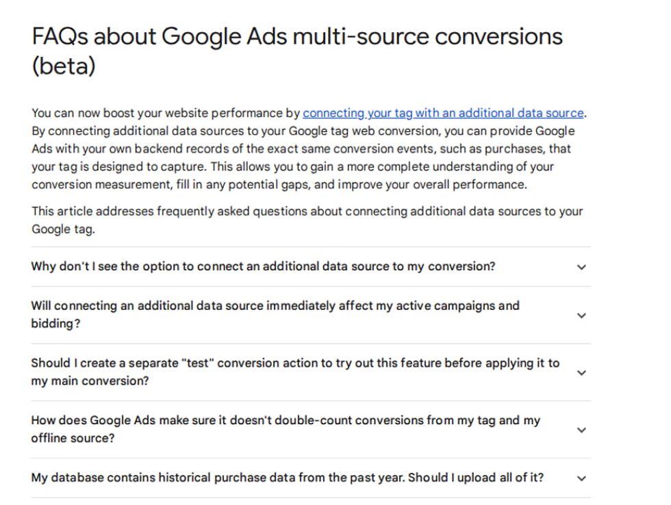 Google Renames Multi-Source Conversions