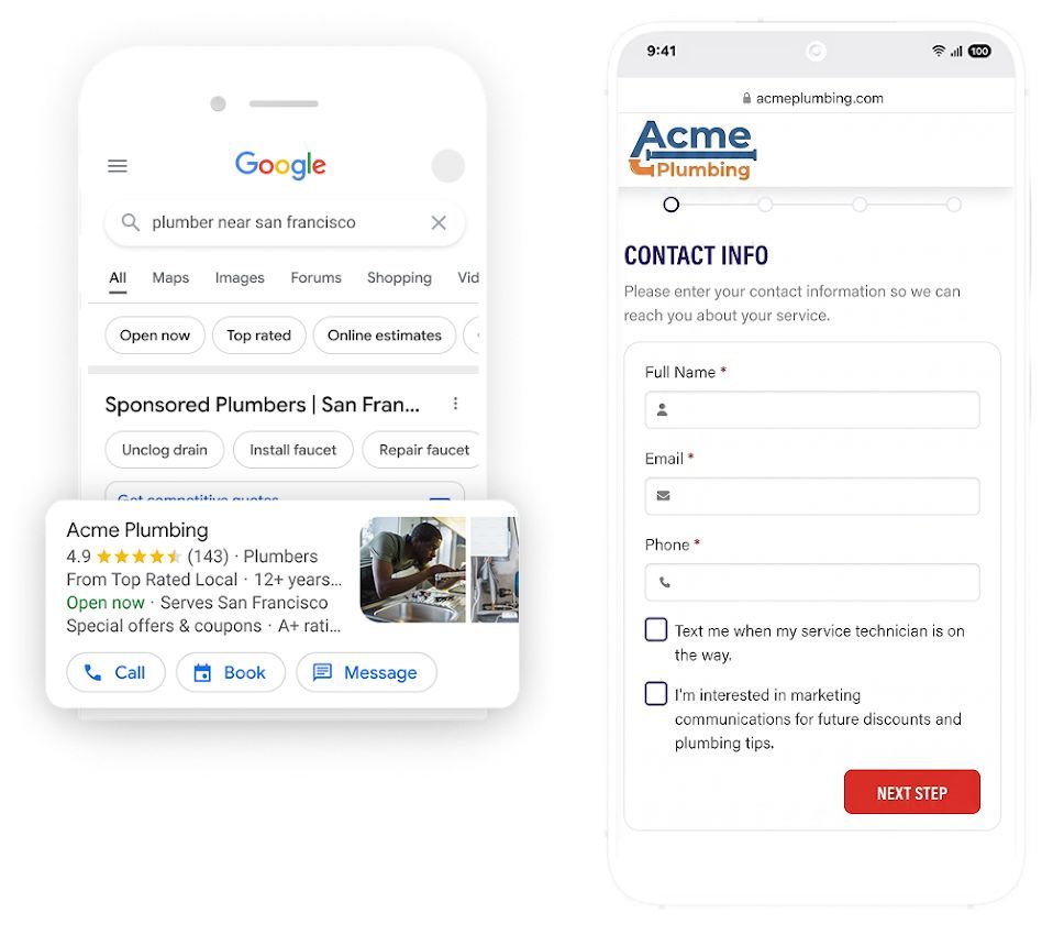 Local Services Ads Expand Booking Support