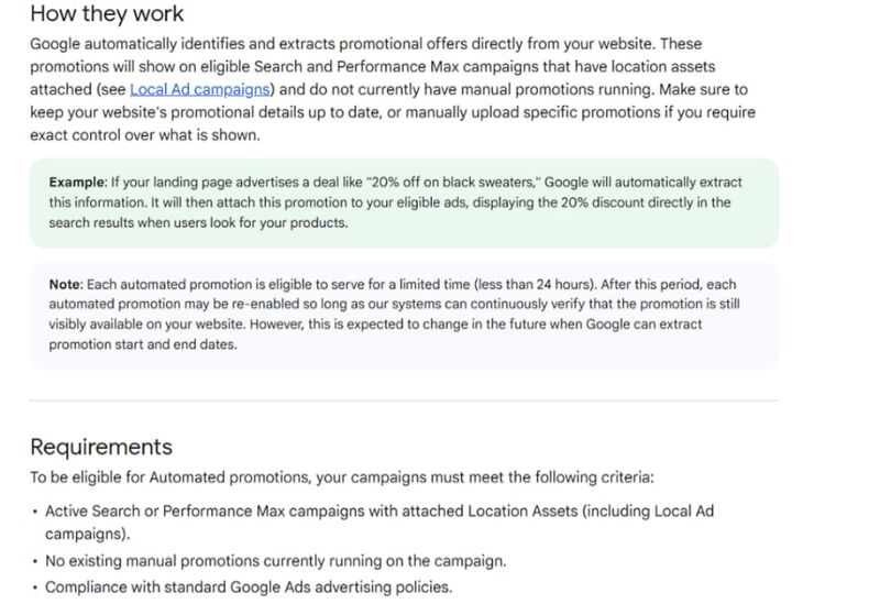 Automated Promotions Launch