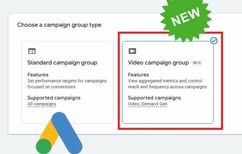 New Campaign Group Option