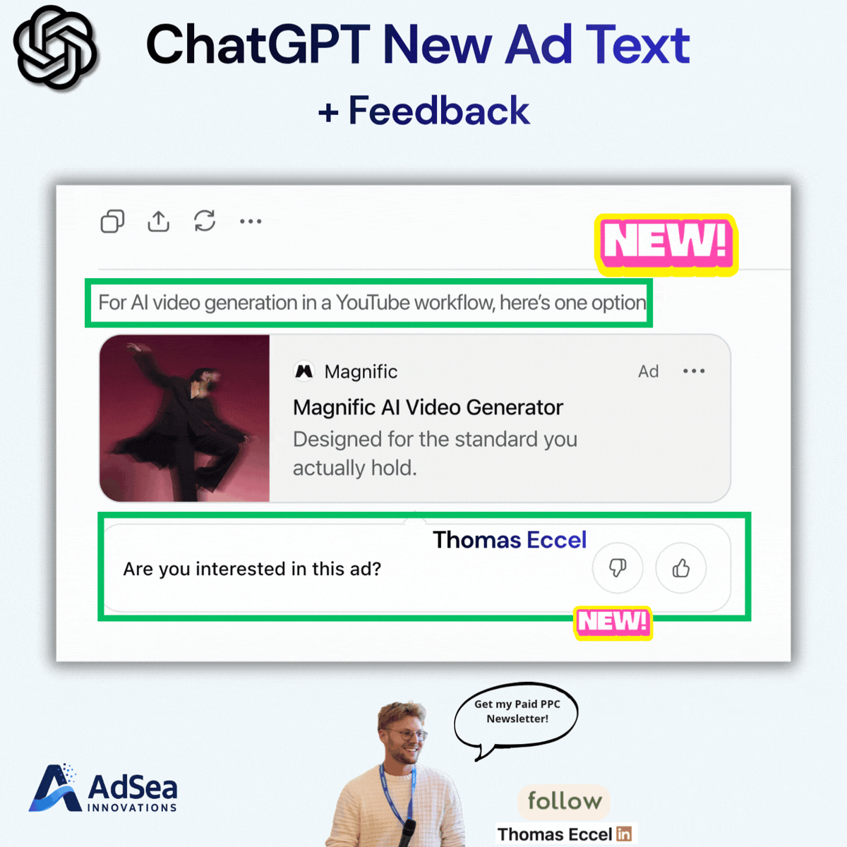 🚨 ChatGPT Ads update