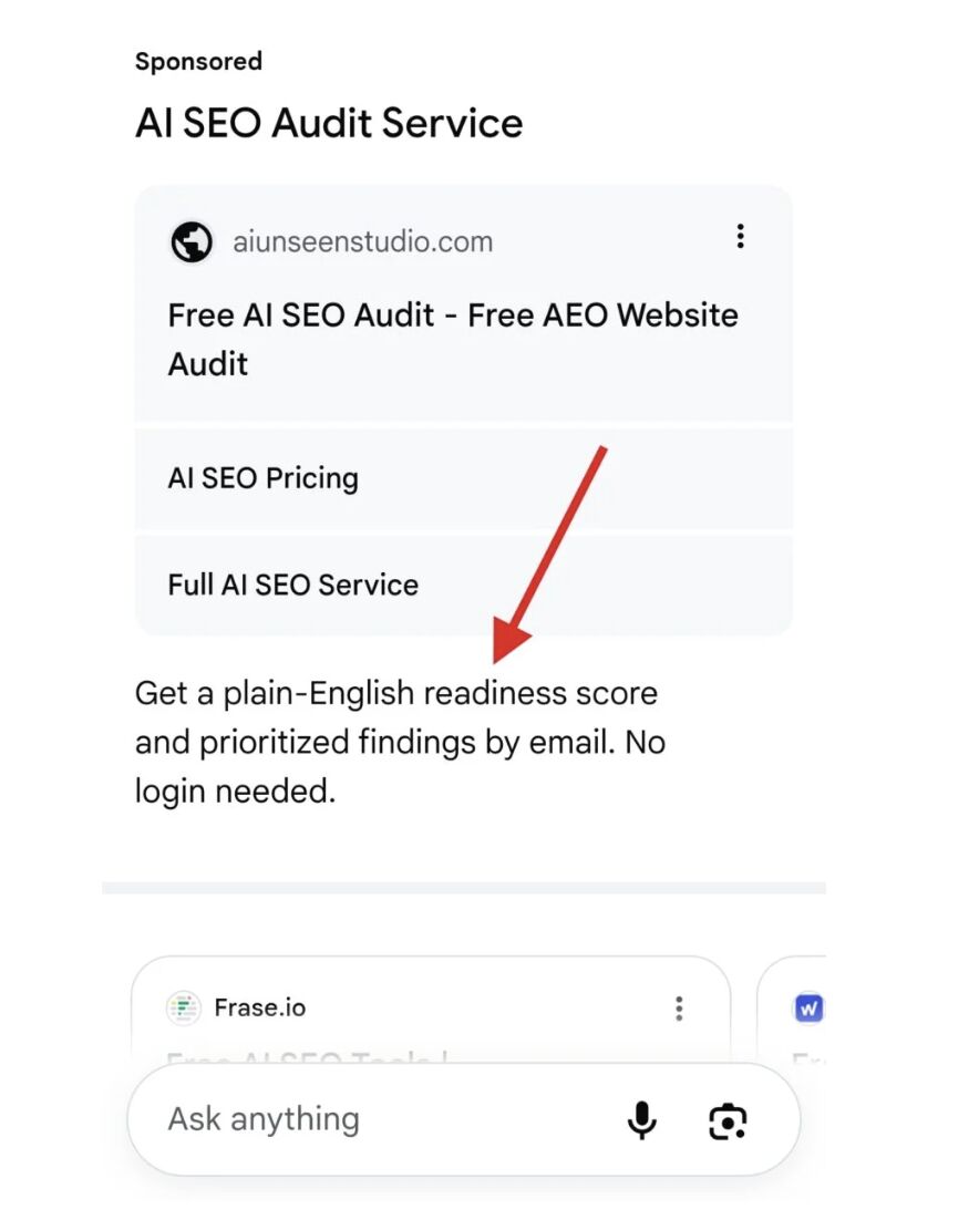 AI Mode Adds Ad Descriptions