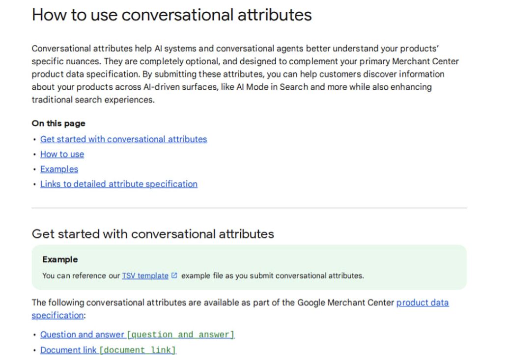 Google Updates Merchant Center Feed Specs