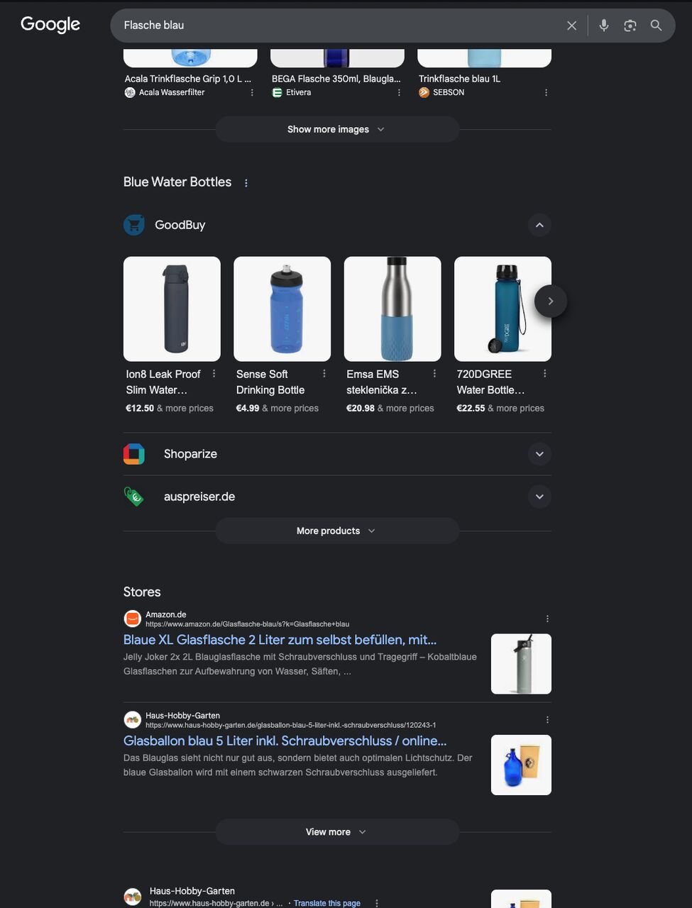 Google Shopping Changes in EEA