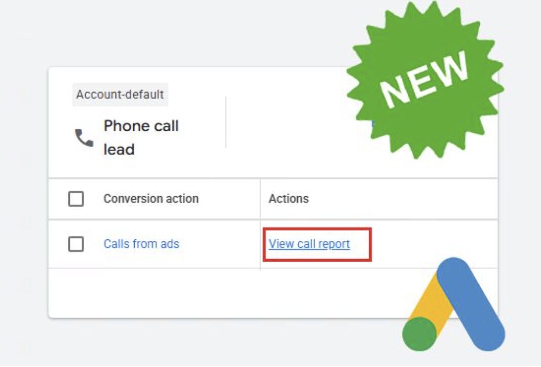 Google Simplifies Call Reporting